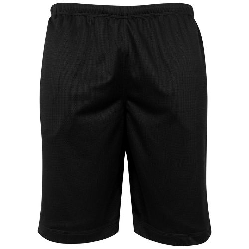 Build Your Brand Mesh Shorts Black